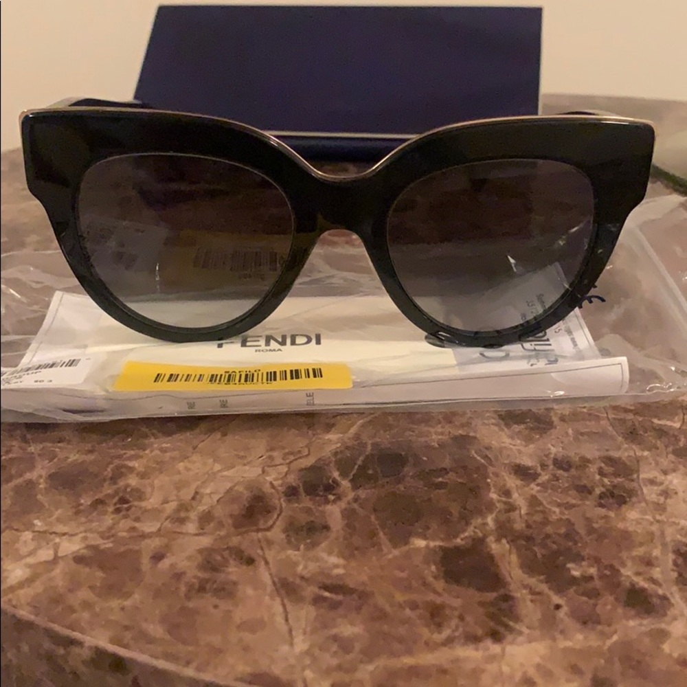 NWT Fendi Black Sunglasses